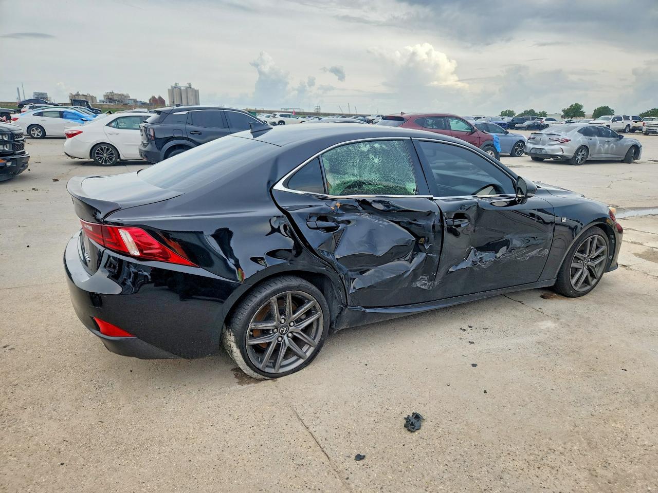 2015 Lexus Is 350 Black vin: JTHBE1D22F5020482