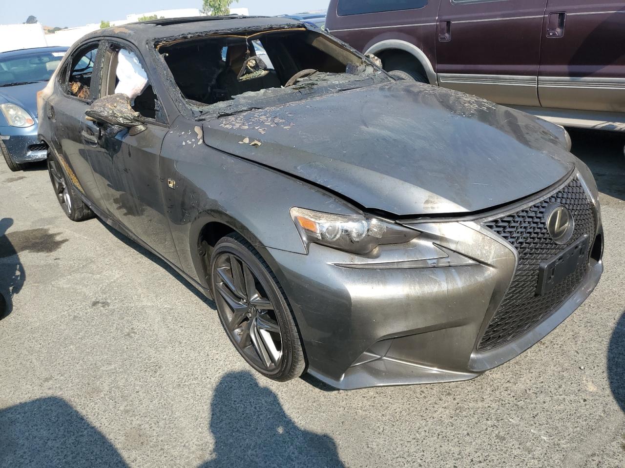 2014 Lexus Is 350 Gray vin: JTHBE1D23E5007447