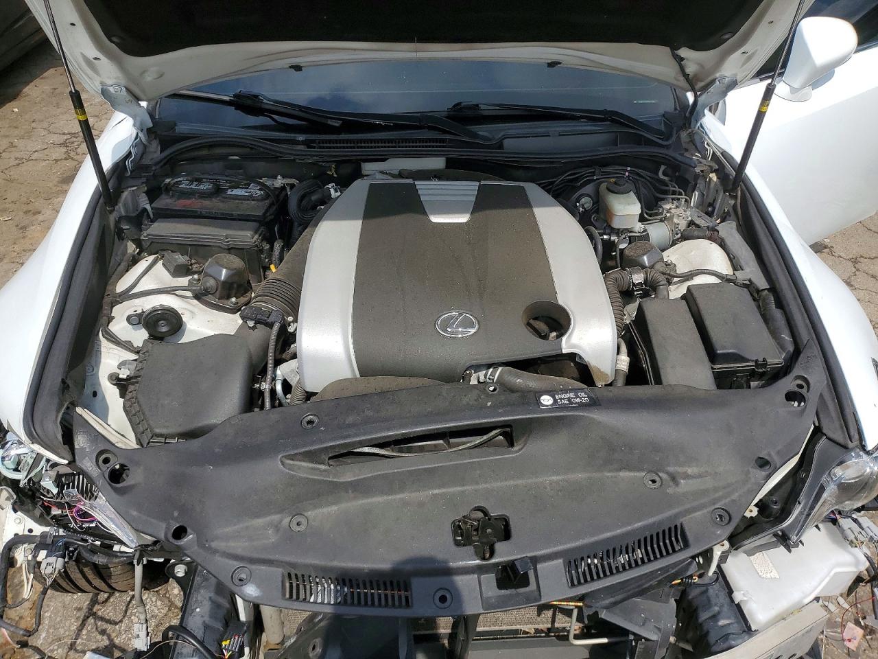 2014 Lexus Is 350 White vin: JTHBE1D23E5012650
