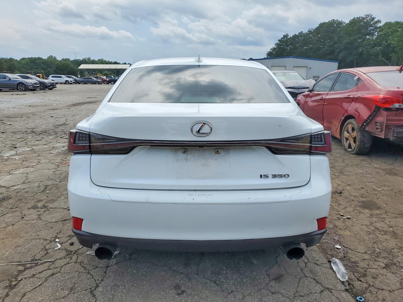 2014 Lexus Is 350 White vin: JTHBE1D23E5012650