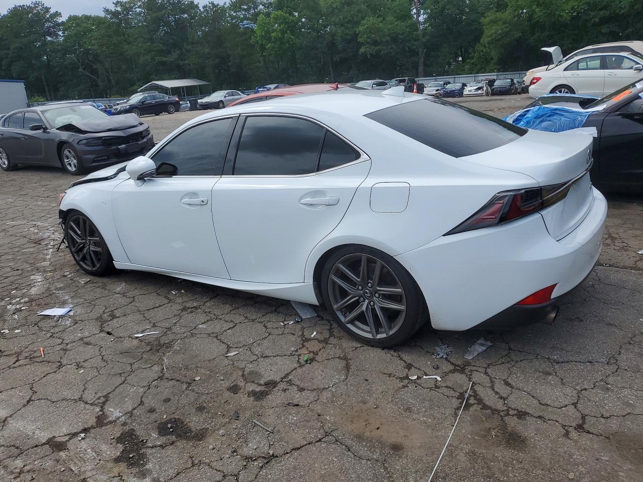 2014 Lexus Is 350 White vin: JTHBE1D23E5012650