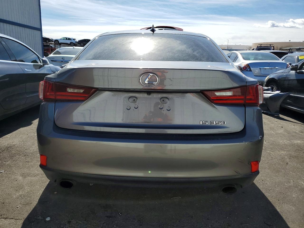 2014 Lexus Is 350 Base Gray vin: JTHBE1D23E5014267