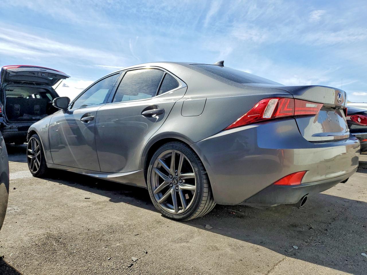 2014 Lexus Is 350 Base Gray vin: JTHBE1D23E5014267