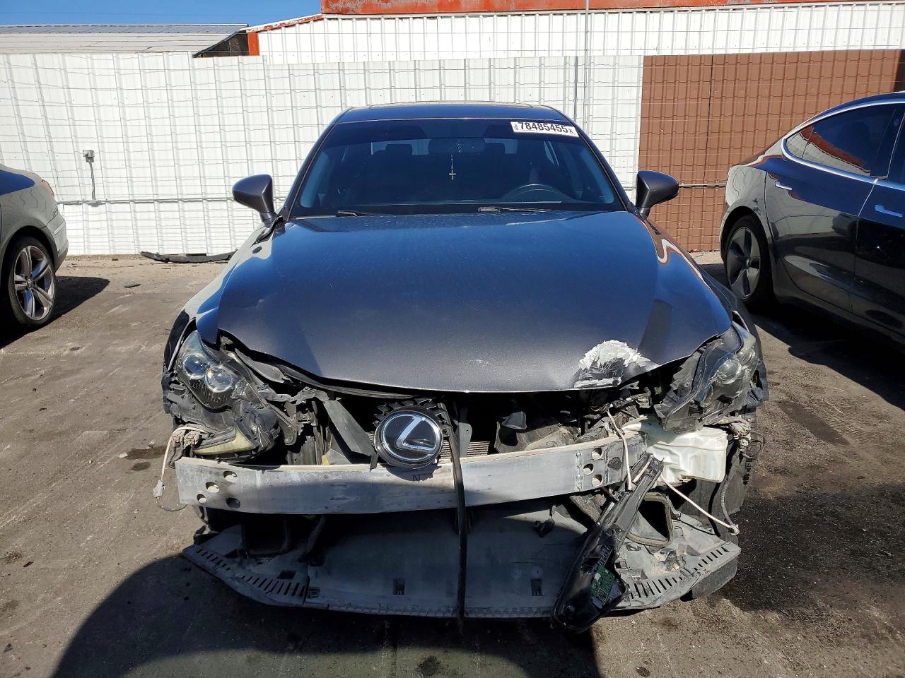 2014 Lexus Is 350 Base Gray vin: JTHBE1D23E5014267