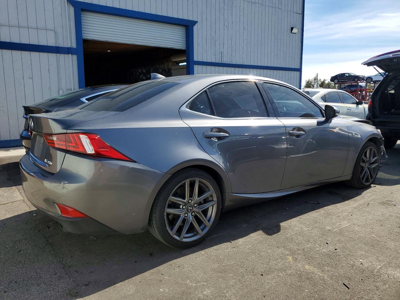 2014 Lexus Is 350 Base Gray vin: JTHBE1D23E5014267