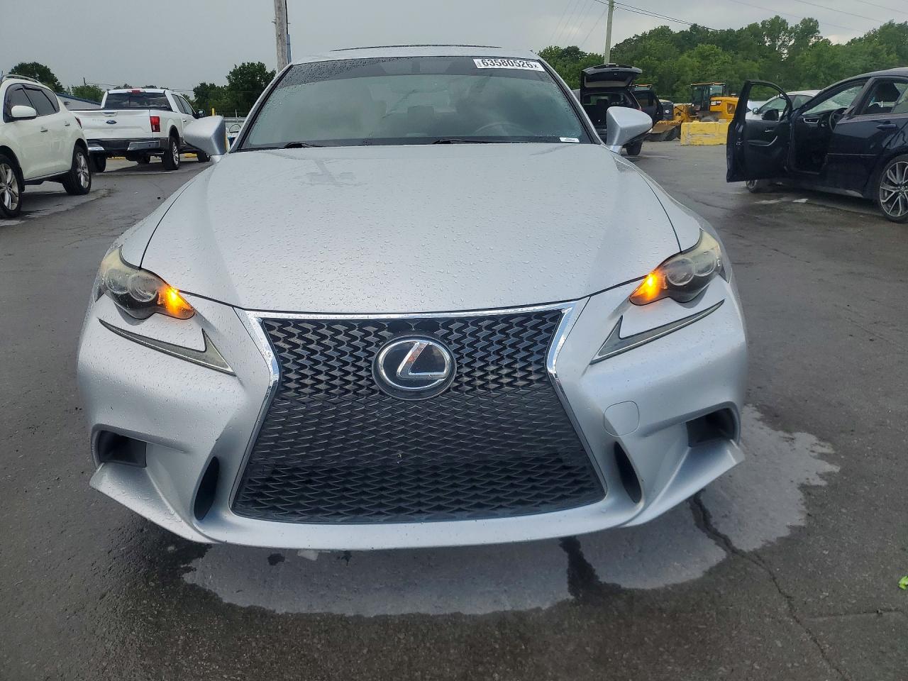 2014 Lexus Is 350 Silver vin: JTHBE1D24E5005206