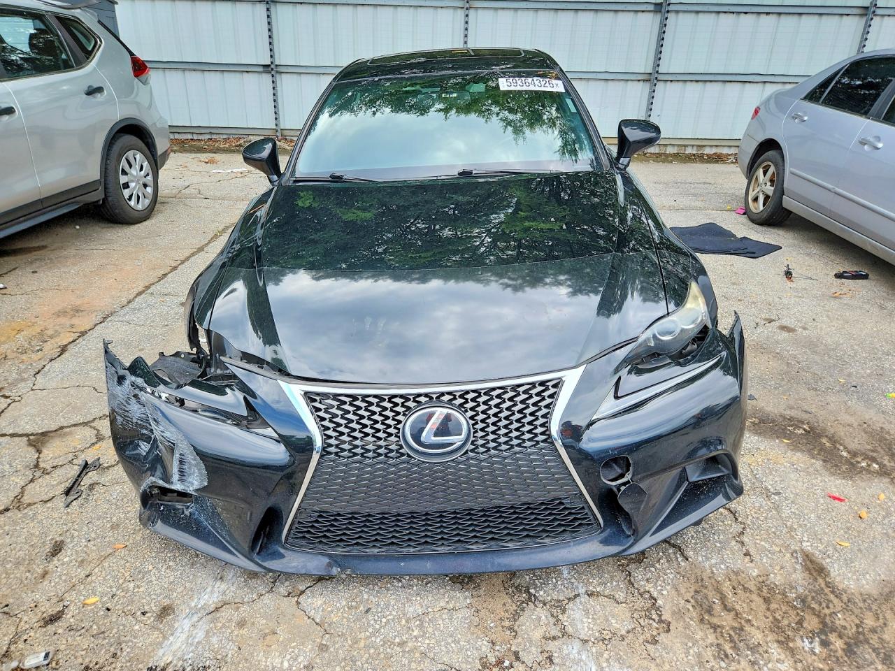 2014 Lexus Is 350 Черный vin: JTHBE1D24E5005691