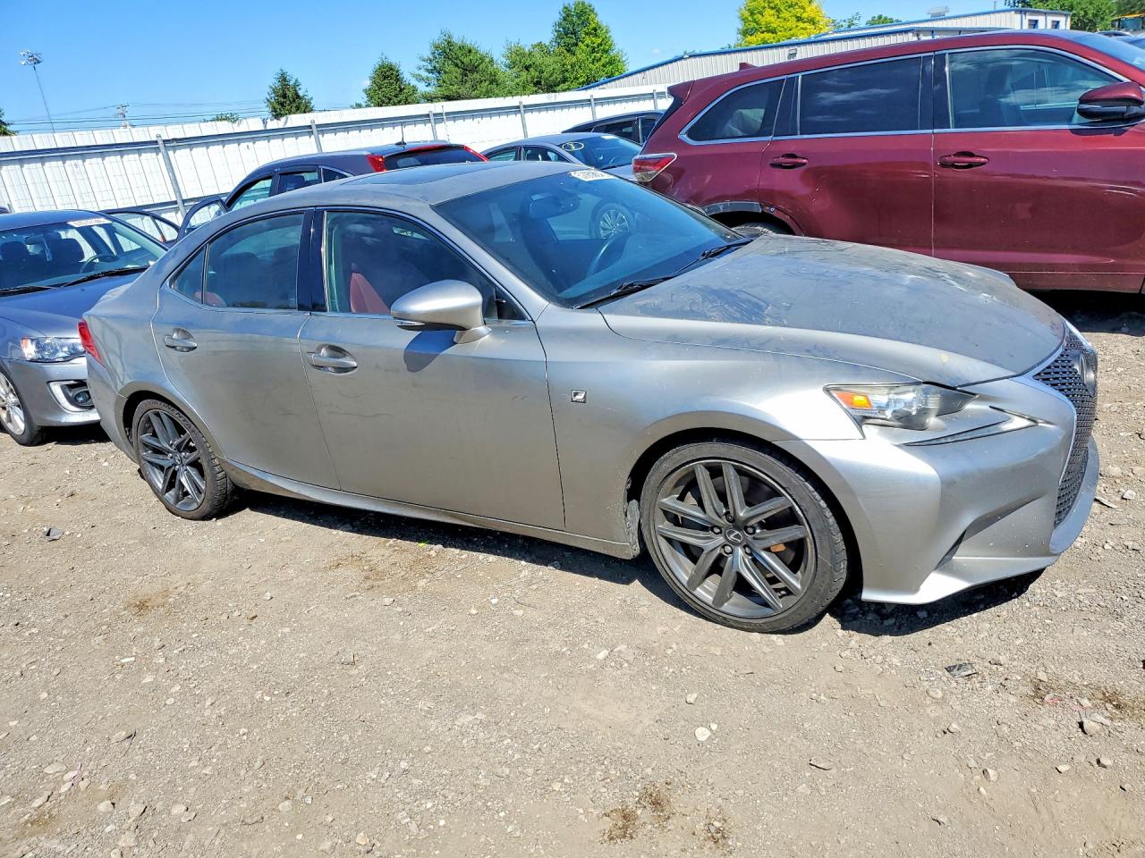 2014 Lexus Is 350 Silver vin: JTHBE1D24E5006498