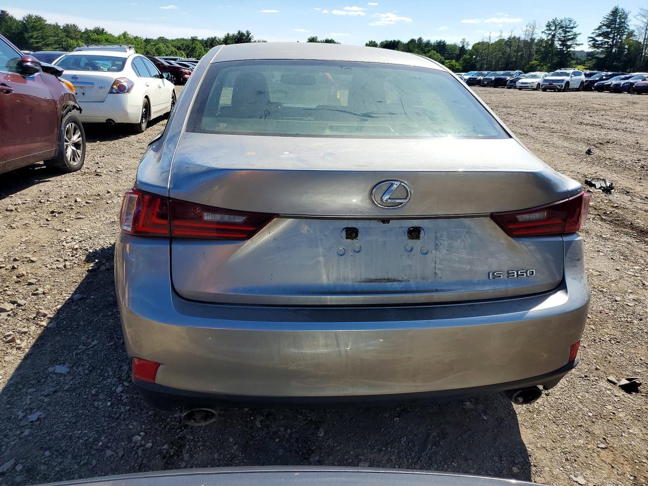2014 Lexus Is 350 Silver vin: JTHBE1D24E5006498