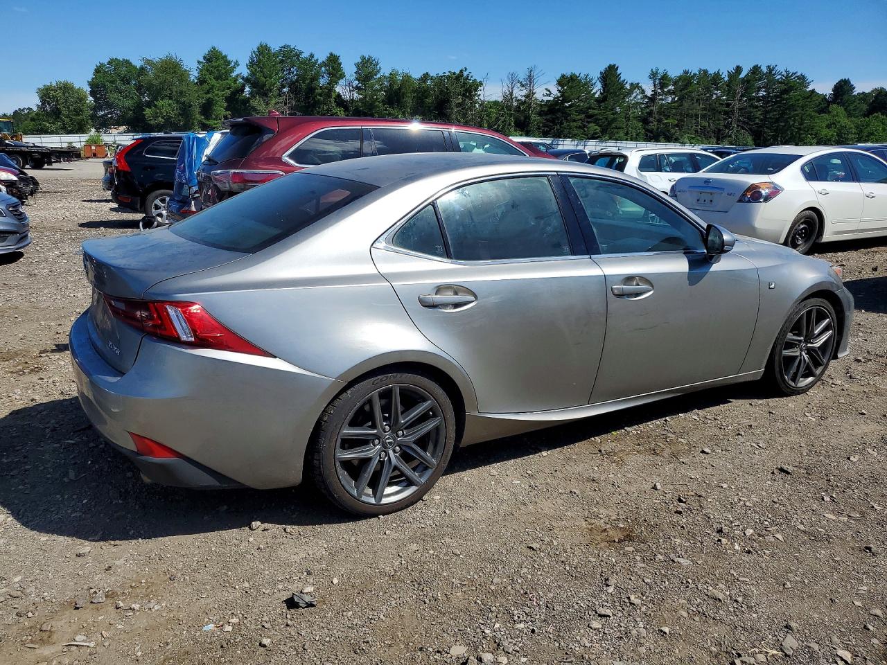 2014 Lexus Is 350 Silver vin: JTHBE1D24E5006498