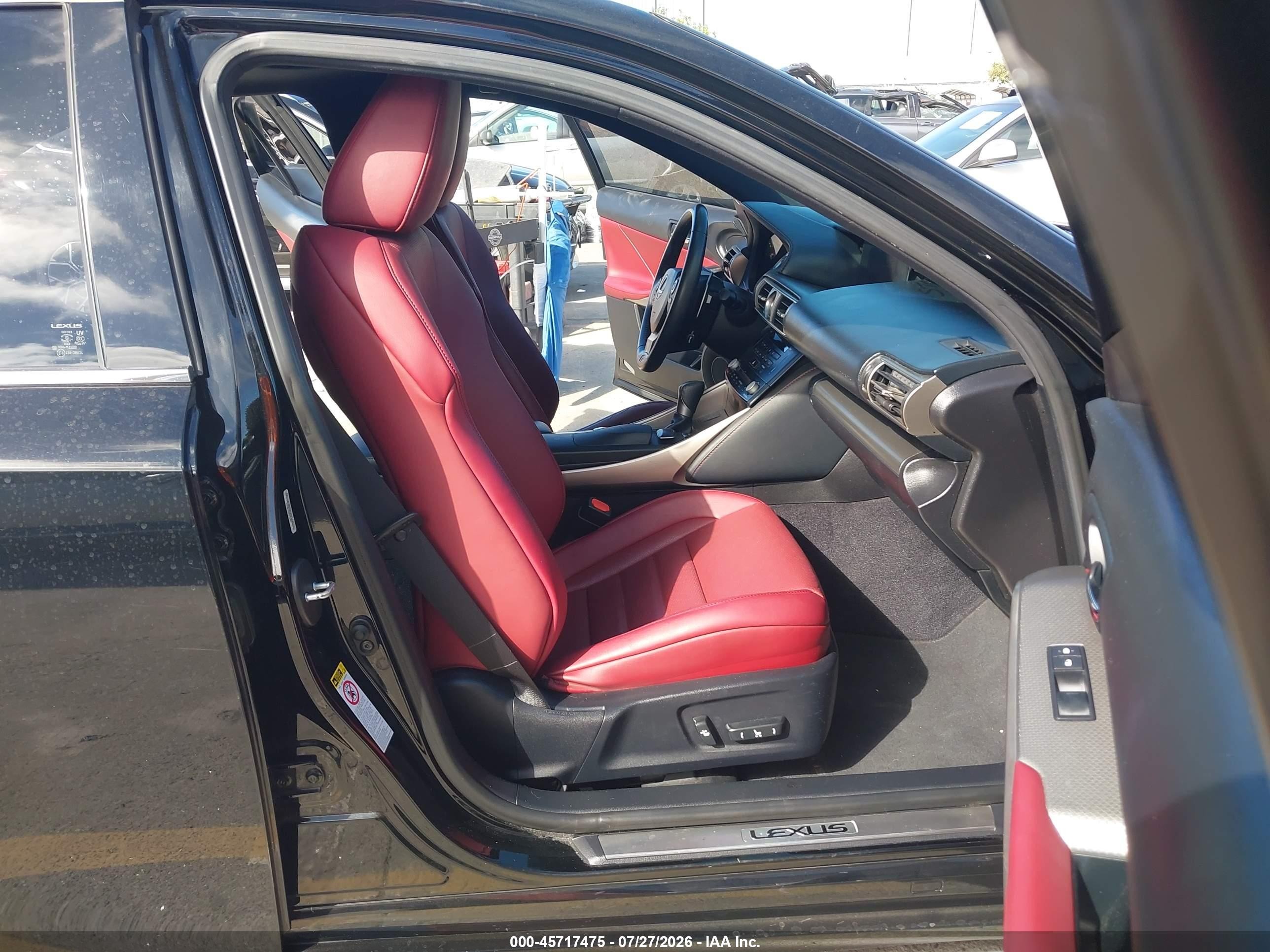 2014 Lexus Is 350   Black vin: JTHBE1D24E5007103