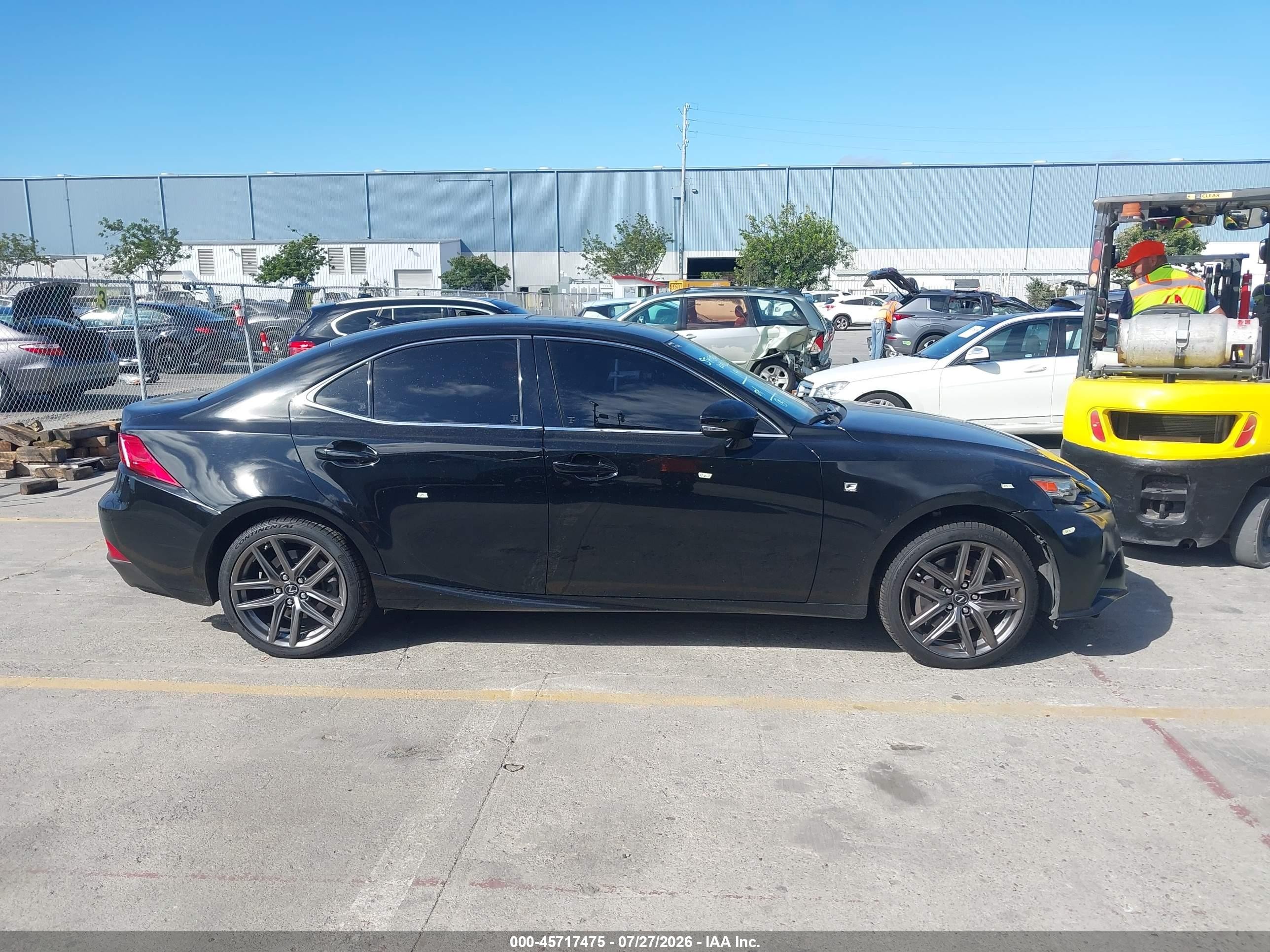 2014 Lexus Is 350   Black vin: JTHBE1D24E5007103
