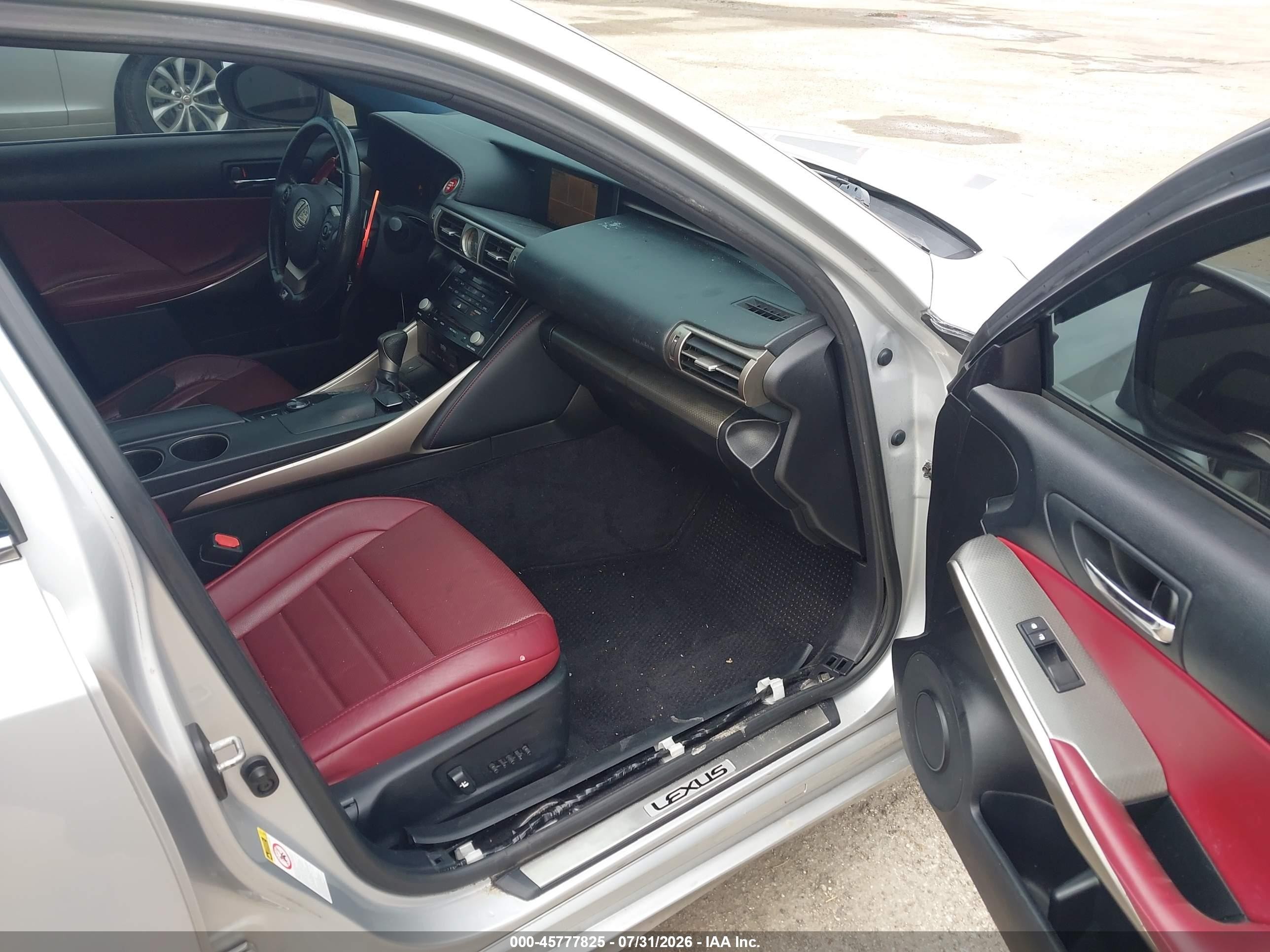 2014 Lexus Is 350   Silver vin: JTHBE1D24E5013404
