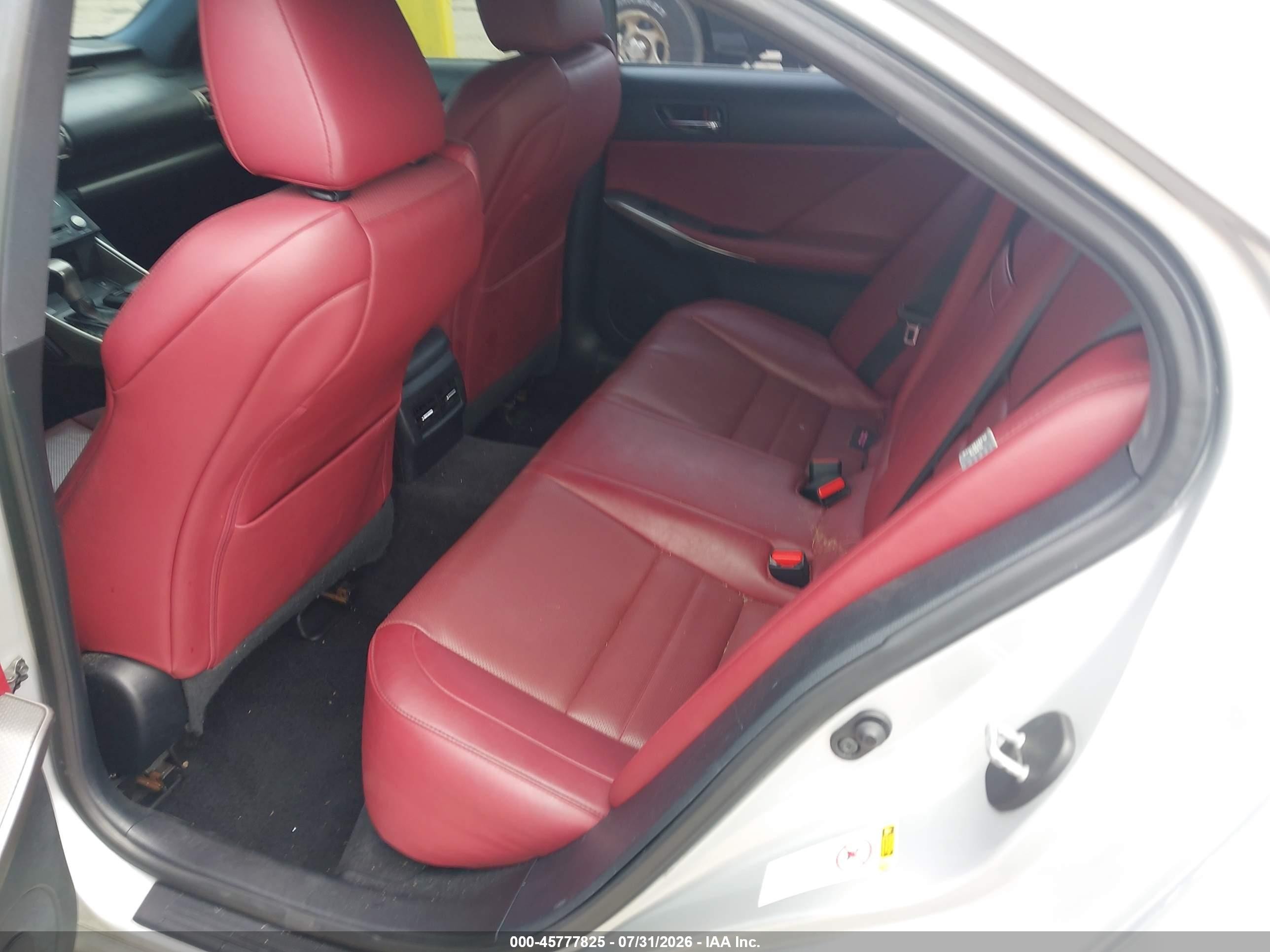 2014 Lexus Is 350   Silver vin: JTHBE1D24E5013404