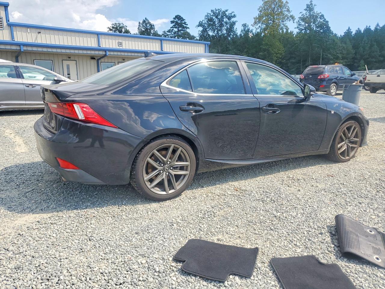 2014 Lexus Is 350 Black vin: JTHBE1D25E5000628