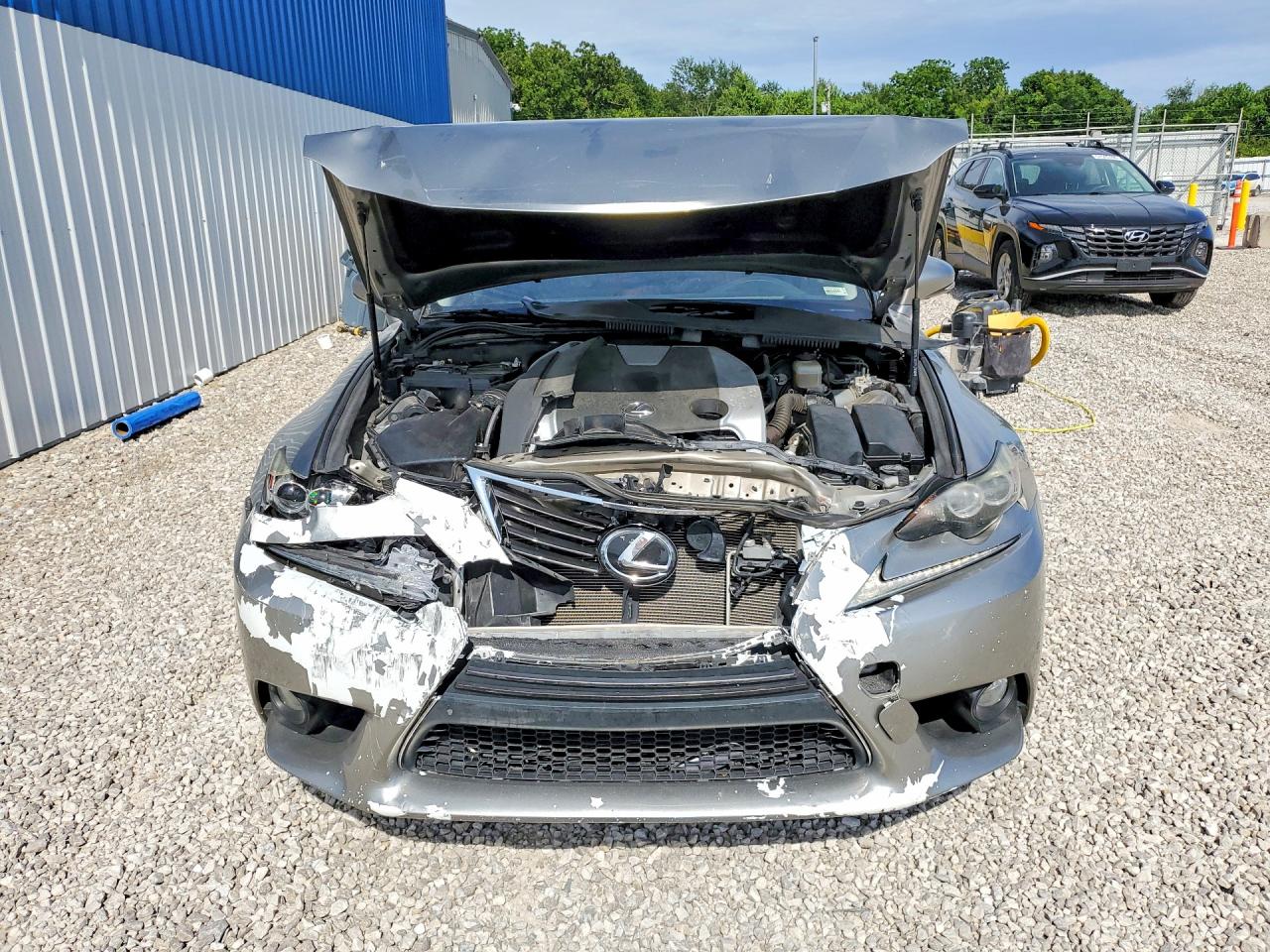 2014 Lexus Is 350 Silver vin: JTHBE1D25E5008454