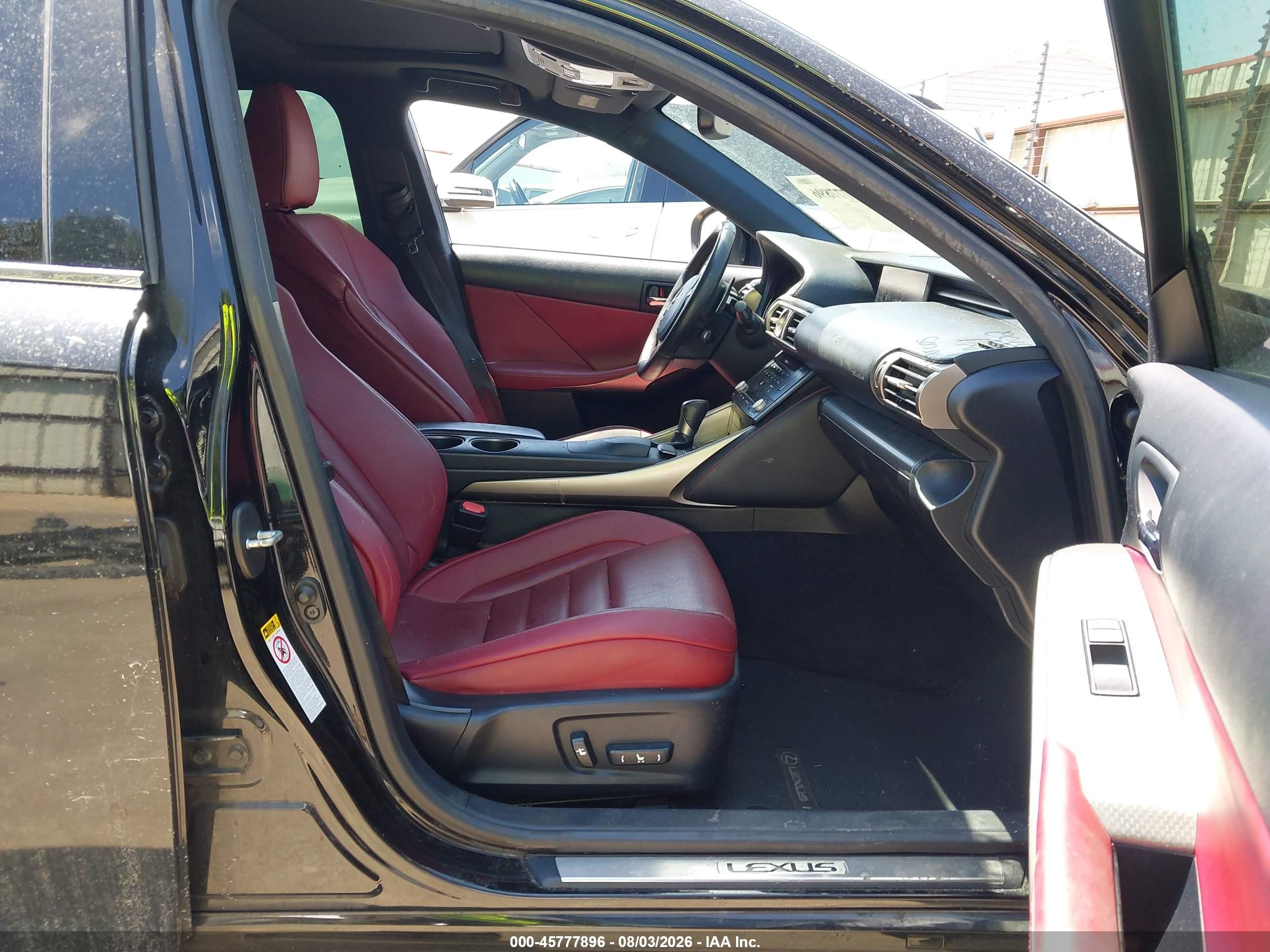 2014 Lexus Is 350   Black vin: JTHBE1D25E5008888