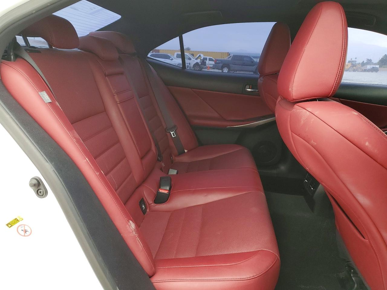 2015 Lexus Is 350 Base White vin: JTHBE1D25F5020332