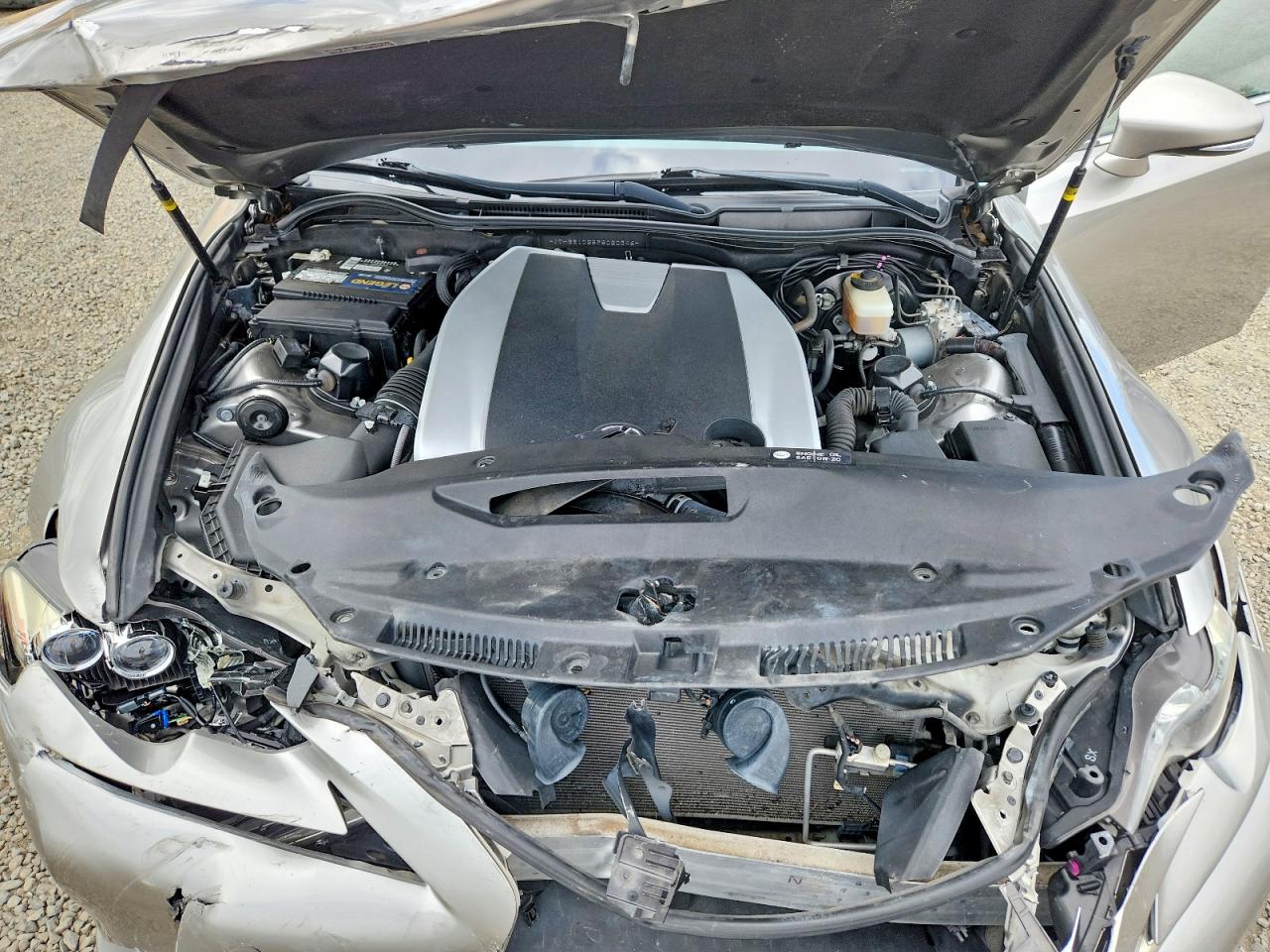 2015 Lexus Is 350 Серебряный vin: JTHBE1D25F5020346