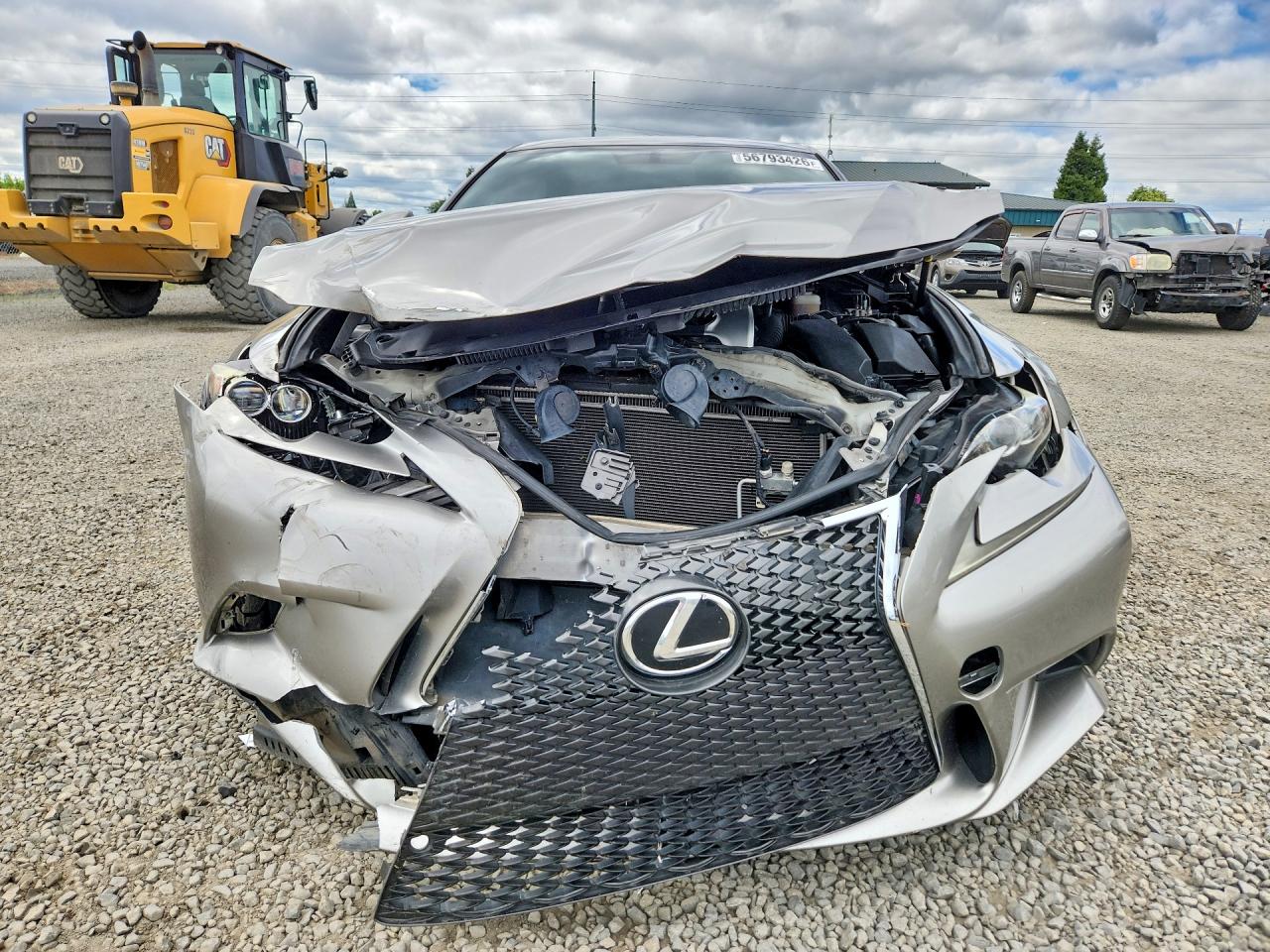 2015 Lexus Is 350 Серебряный vin: JTHBE1D25F5020346
