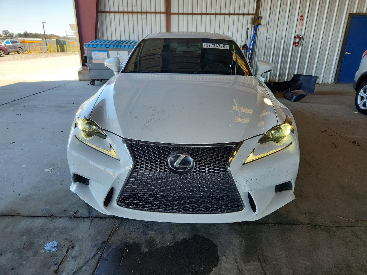 2015 Lexus Is 350 White vin: JTHBE1D25F5022372