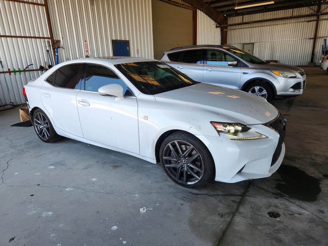 2015 Lexus Is 350 White vin: JTHBE1D25F5022372