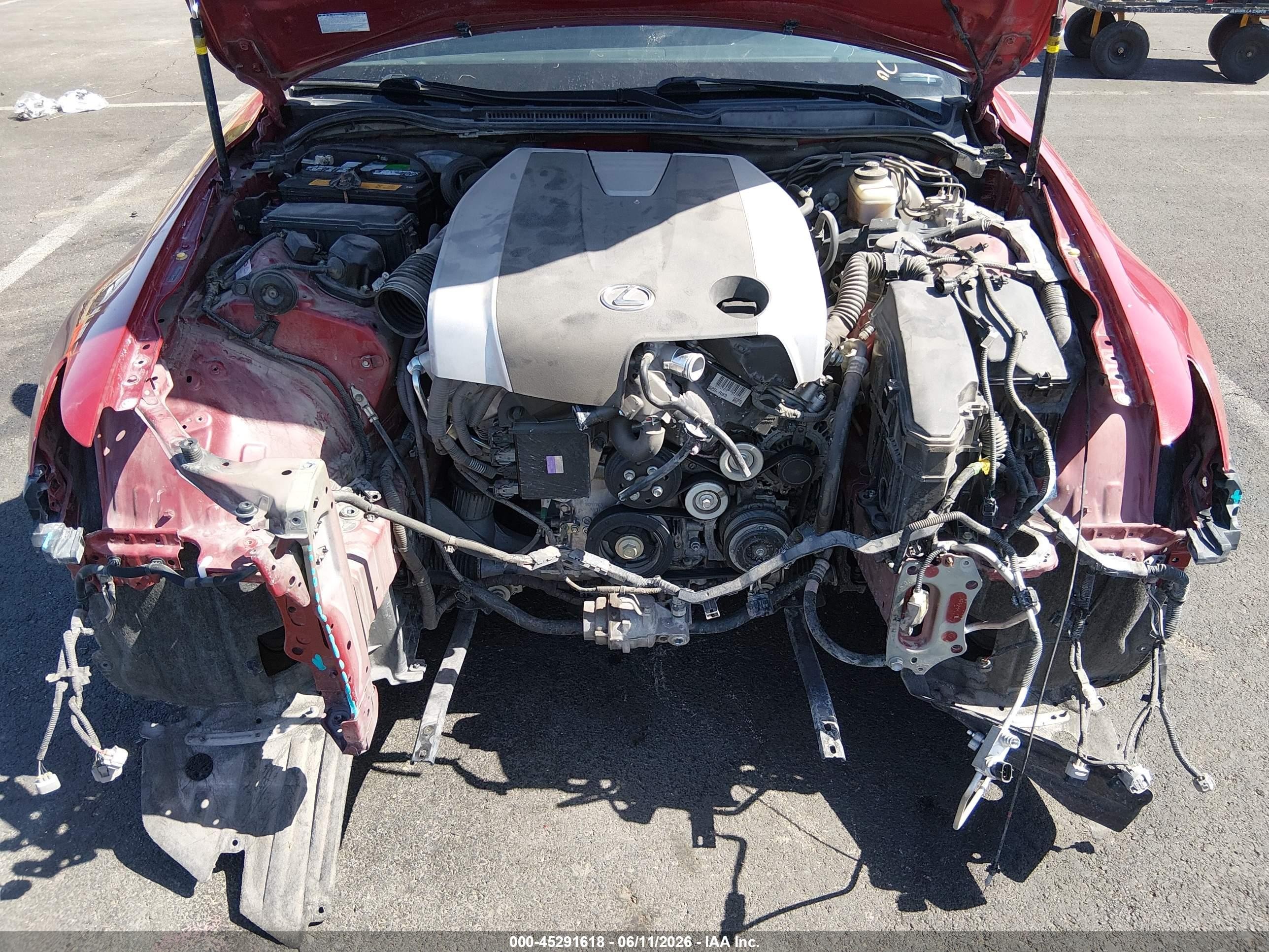 2014 Lexus Is 350   Red vin: JTHBE1D26E5000847