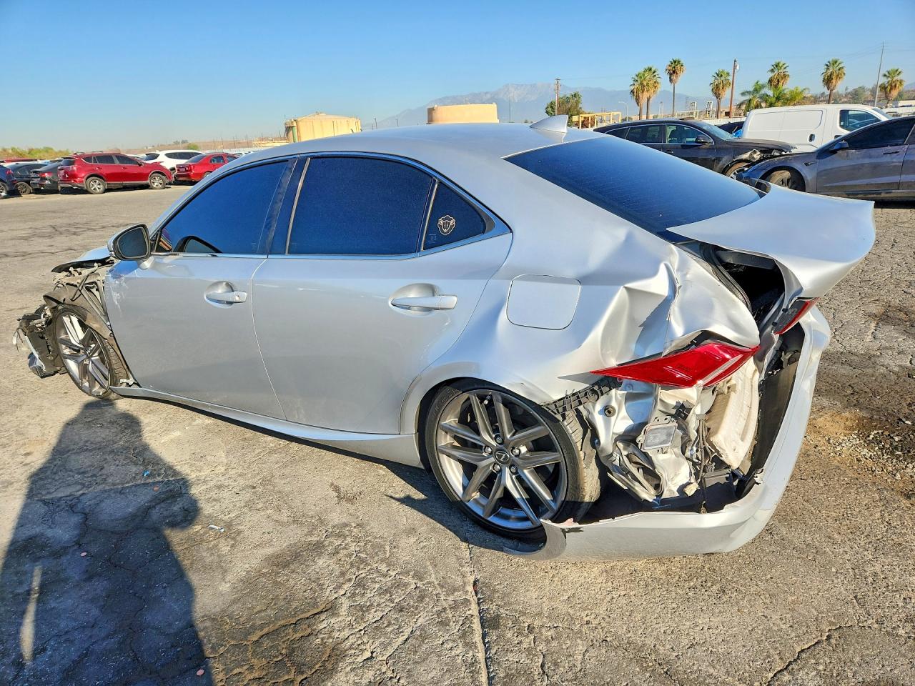 2014 Lexus Is 350 Silver vin: JTHBE1D26E5003070