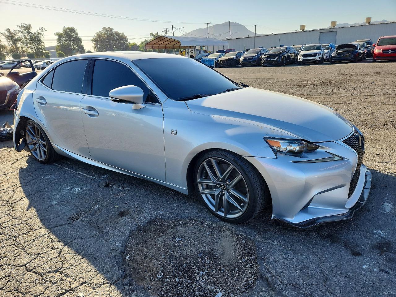 2014 Lexus Is 350 Silver vin: JTHBE1D26E5003070