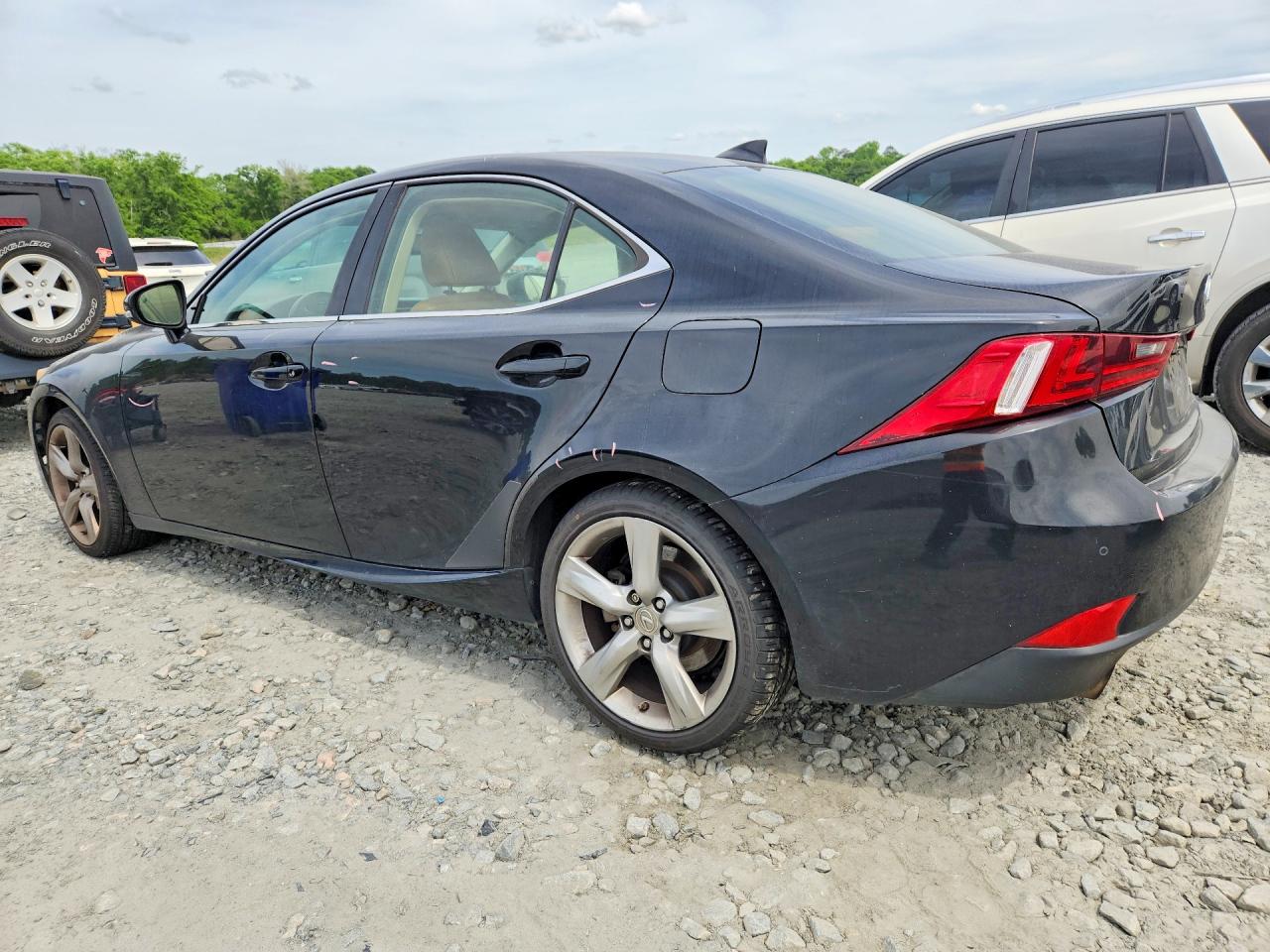 2014 Lexus Is 350 Base Черный vin: JTHBE1D26E5005482