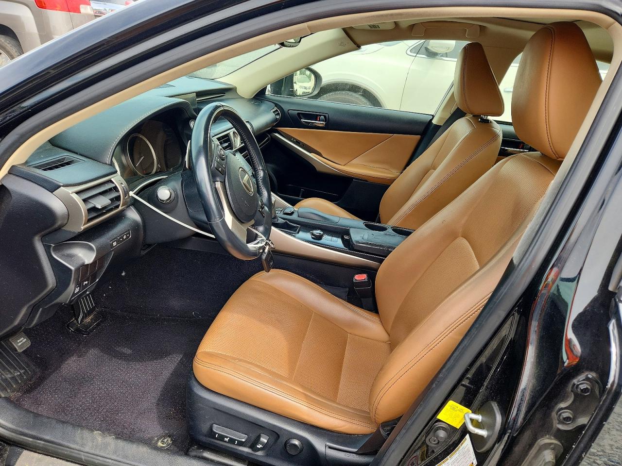 2014 Lexus Is 350 Base Черный vin: JTHBE1D26E5005482