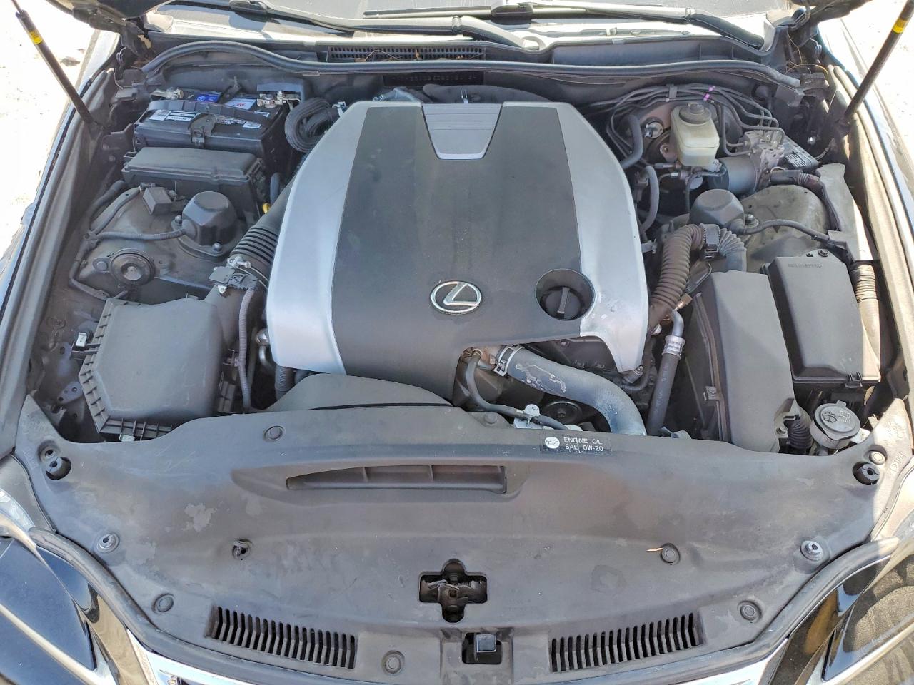 2014 Lexus Is 350 Black vin: JTHBE1D26E5012416