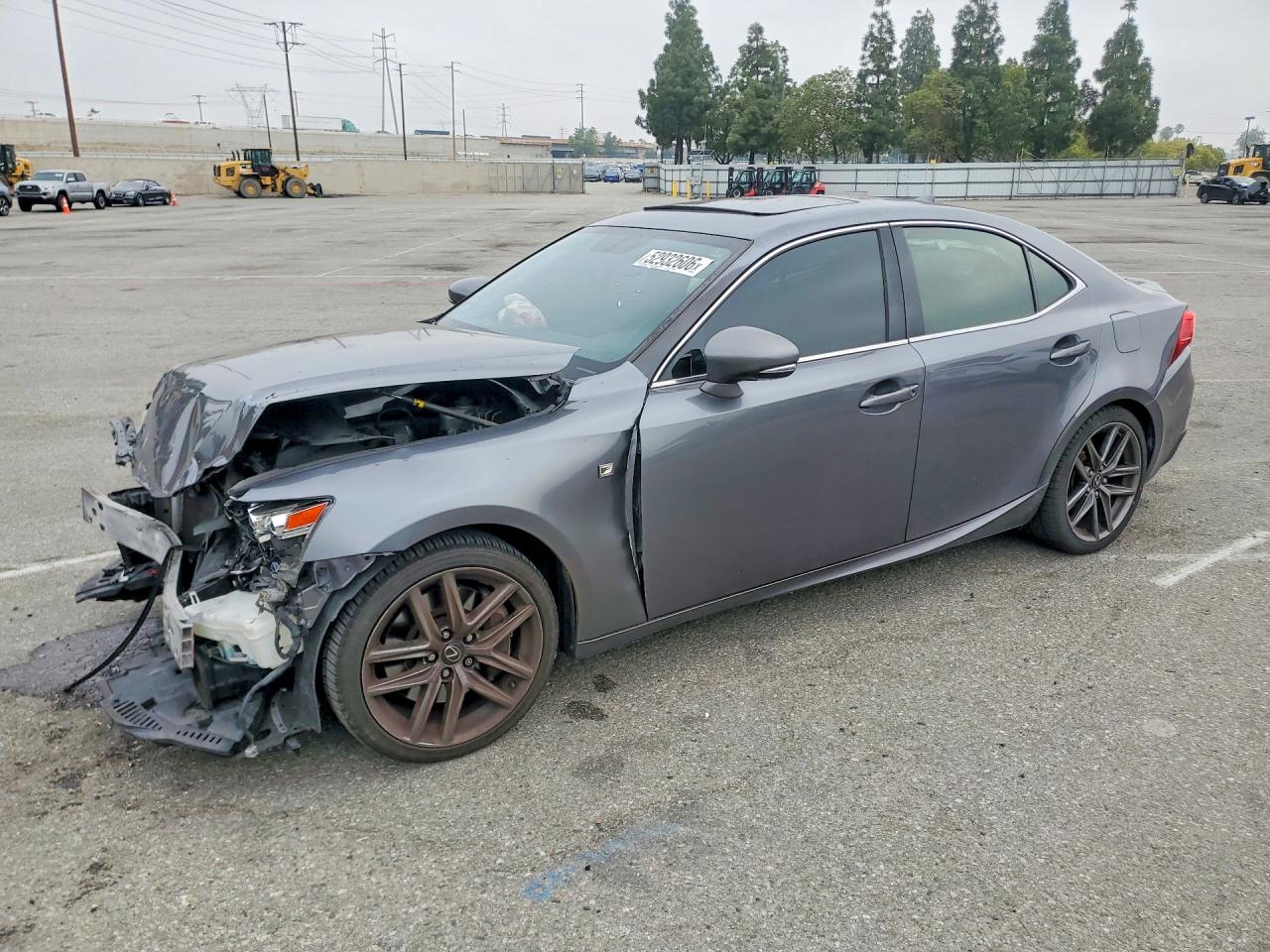 2014 Lexus Is 350 Серый vin: JTHBE1D26E5013064
