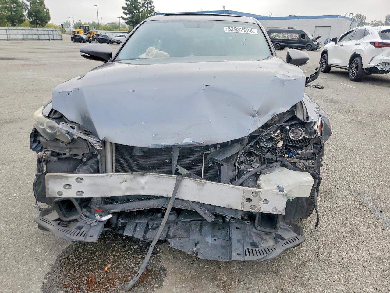 2014 Lexus Is 350 Серый vin: JTHBE1D26E5013064