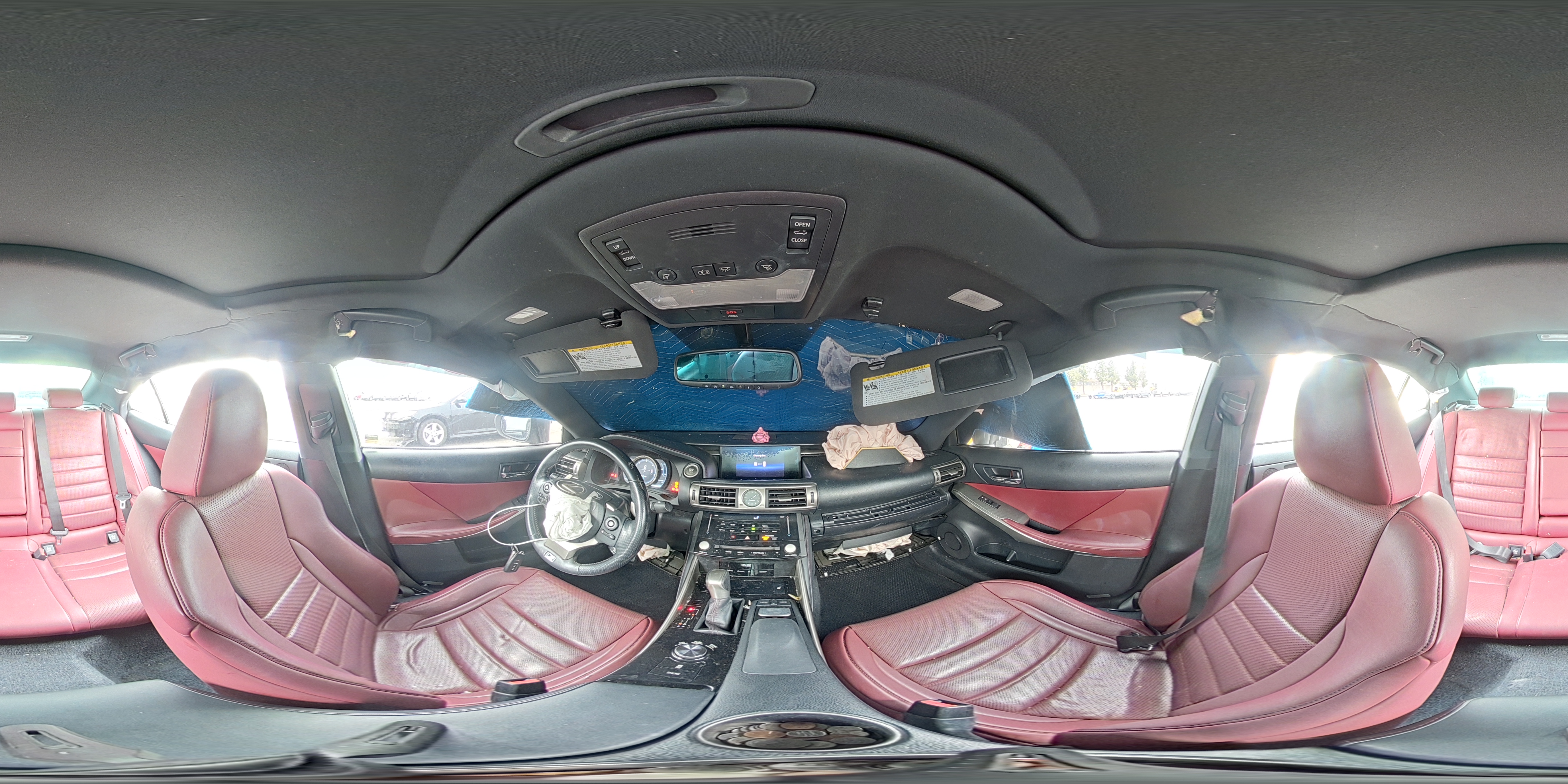 2014 Lexus Is 350 Серый vin: JTHBE1D26E5013064