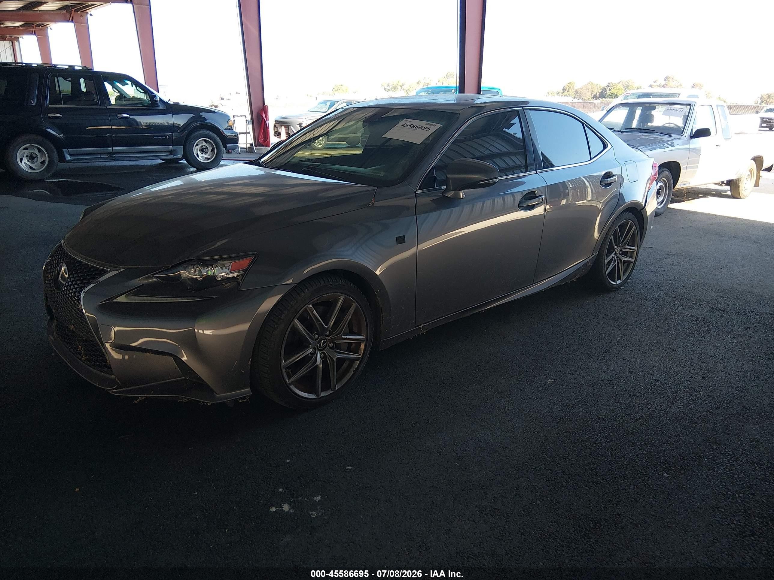 2015 Lexus Is 350   Gray vin: JTHBE1D26F5016337