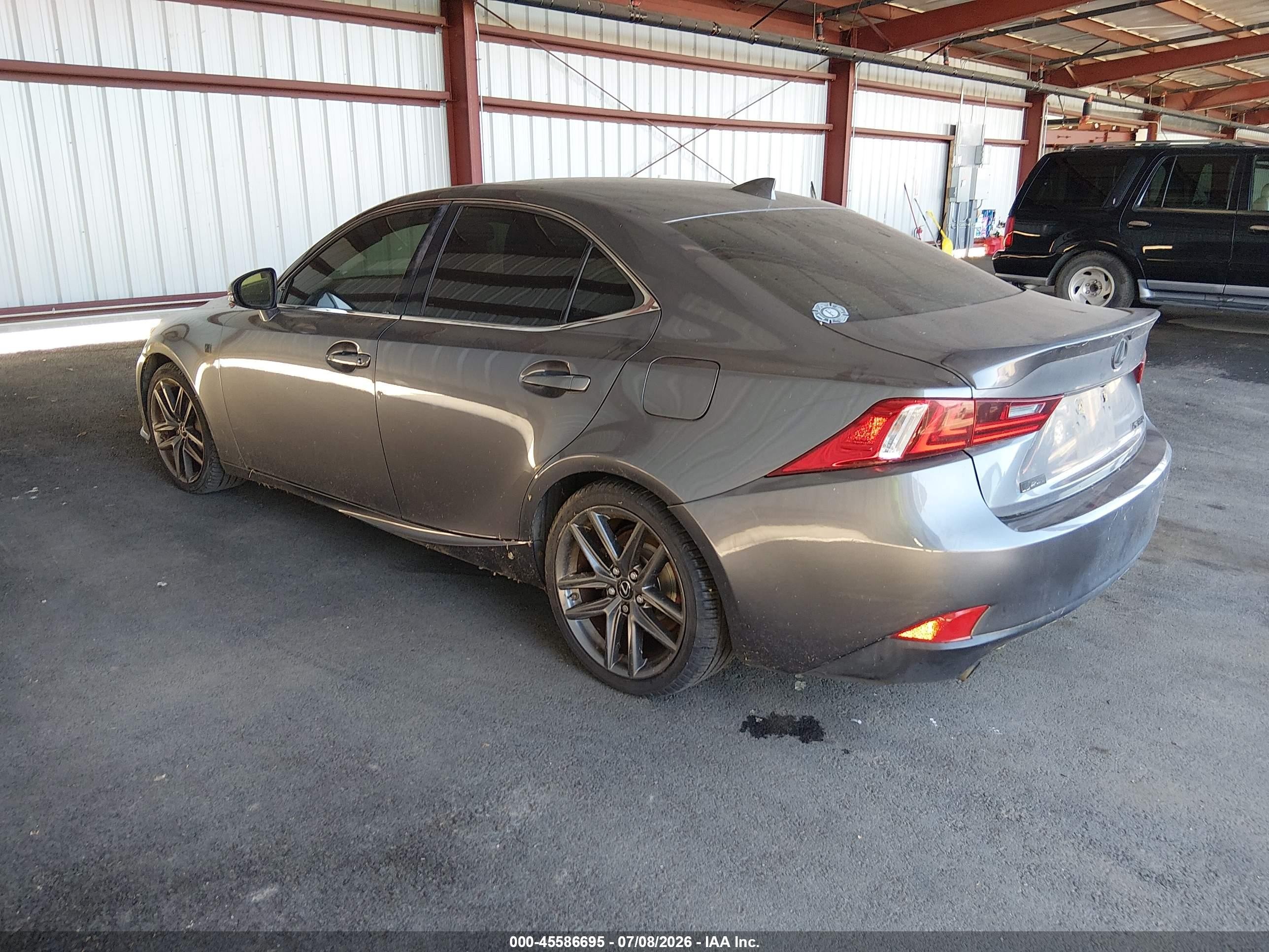 2015 Lexus Is 350   Gray vin: JTHBE1D26F5016337