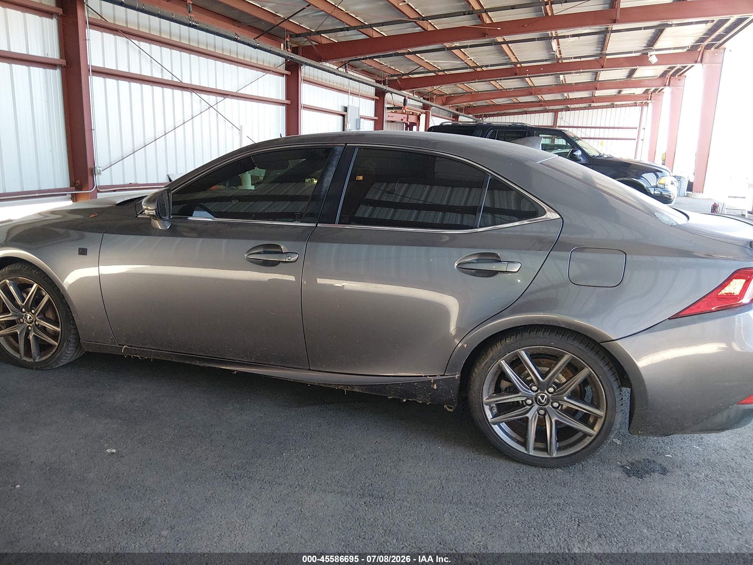 2015 Lexus Is 350   Gray vin: JTHBE1D26F5016337