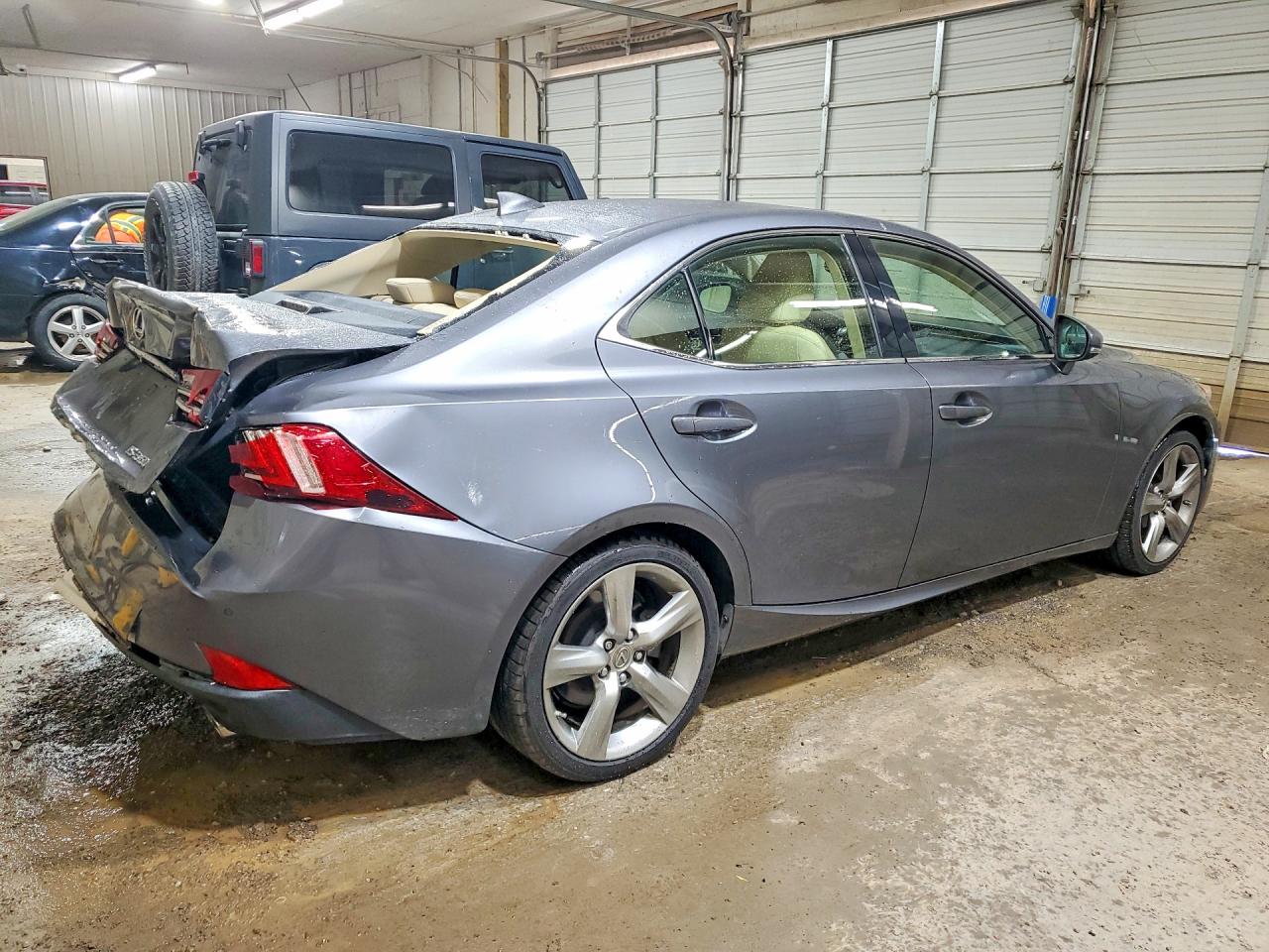 2014 Lexus Is 350 Gray vin: JTHBE1D27E5000761