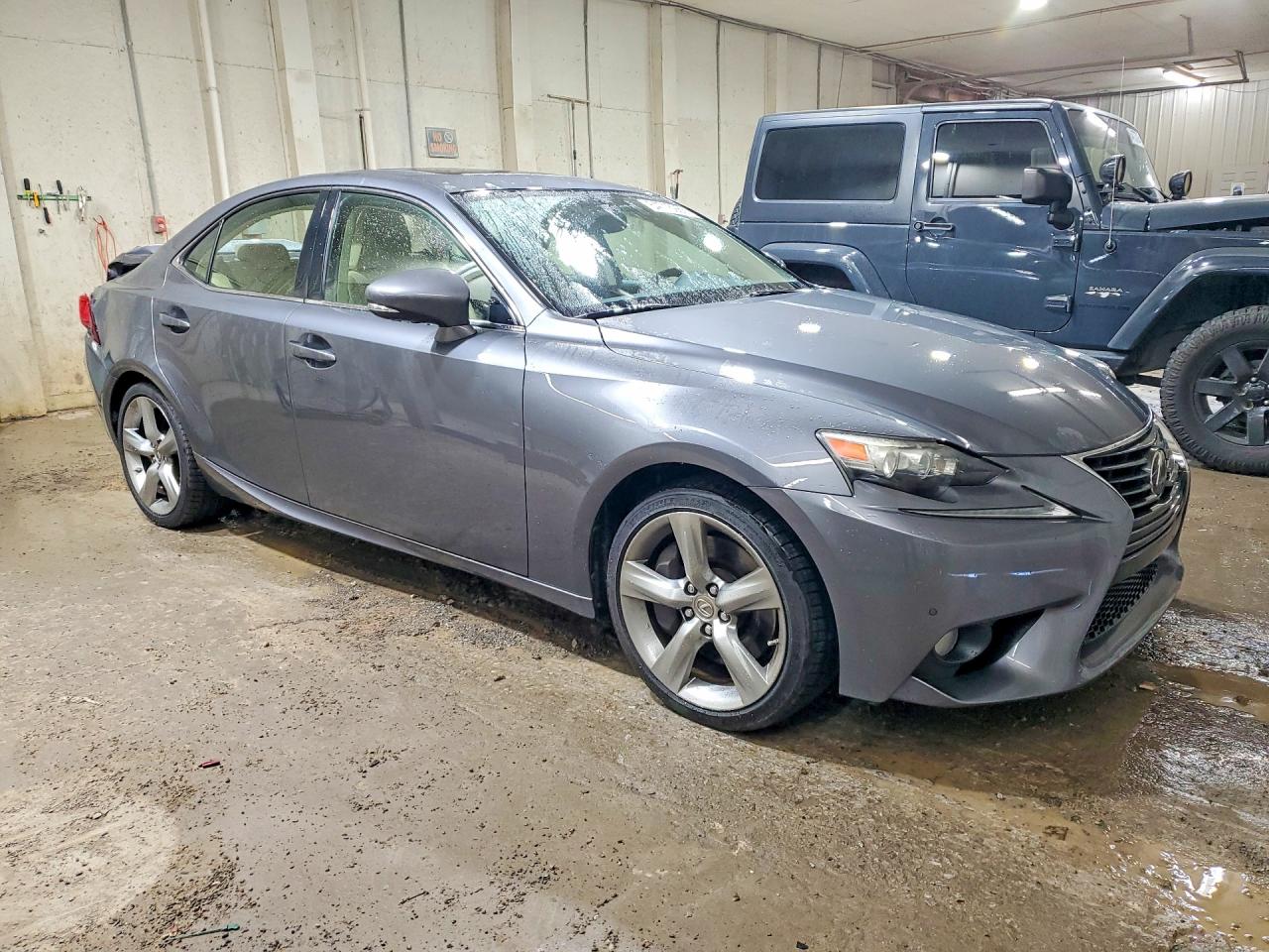 2014 Lexus Is 350 Gray vin: JTHBE1D27E5000761