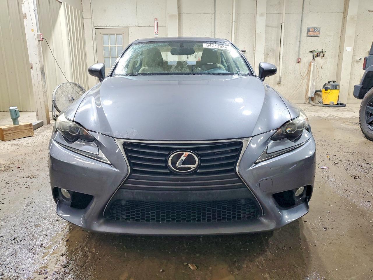 2014 Lexus Is 350 Gray vin: JTHBE1D27E5000761