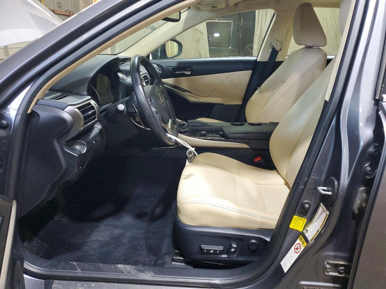 2014 Lexus Is 350 Gray vin: JTHBE1D27E5000761