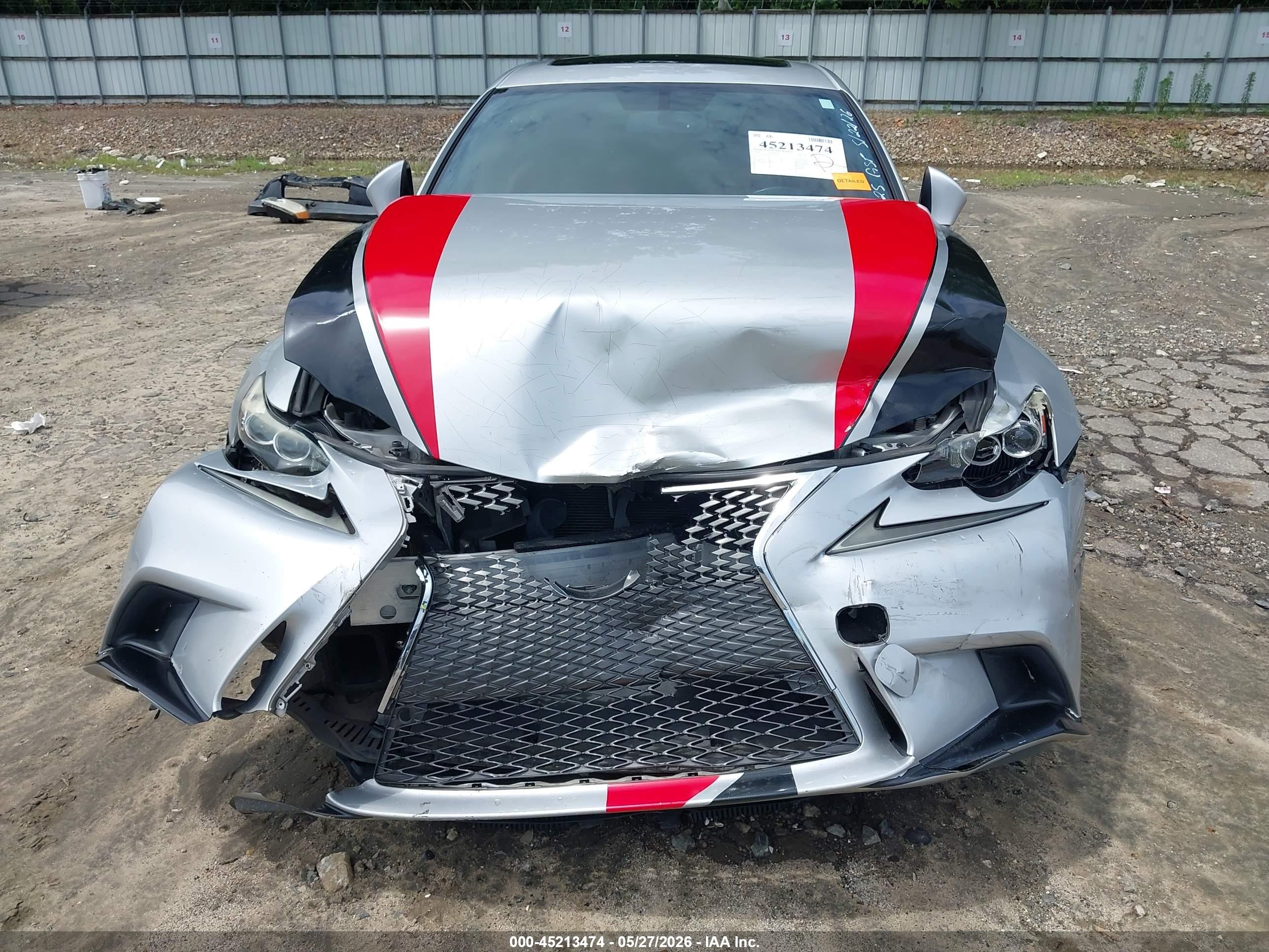 2014 Lexus Is 350   Silver vin: JTHBE1D27E5011825