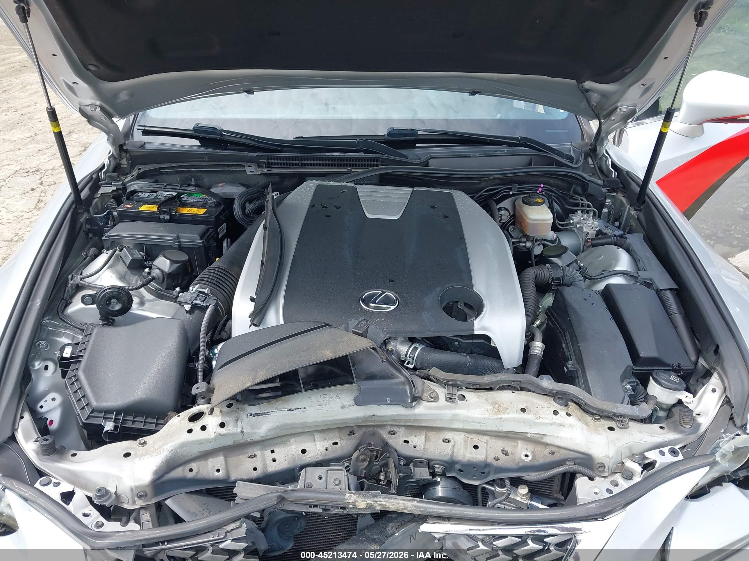 2014 Lexus Is 350   Silver vin: JTHBE1D27E5011825