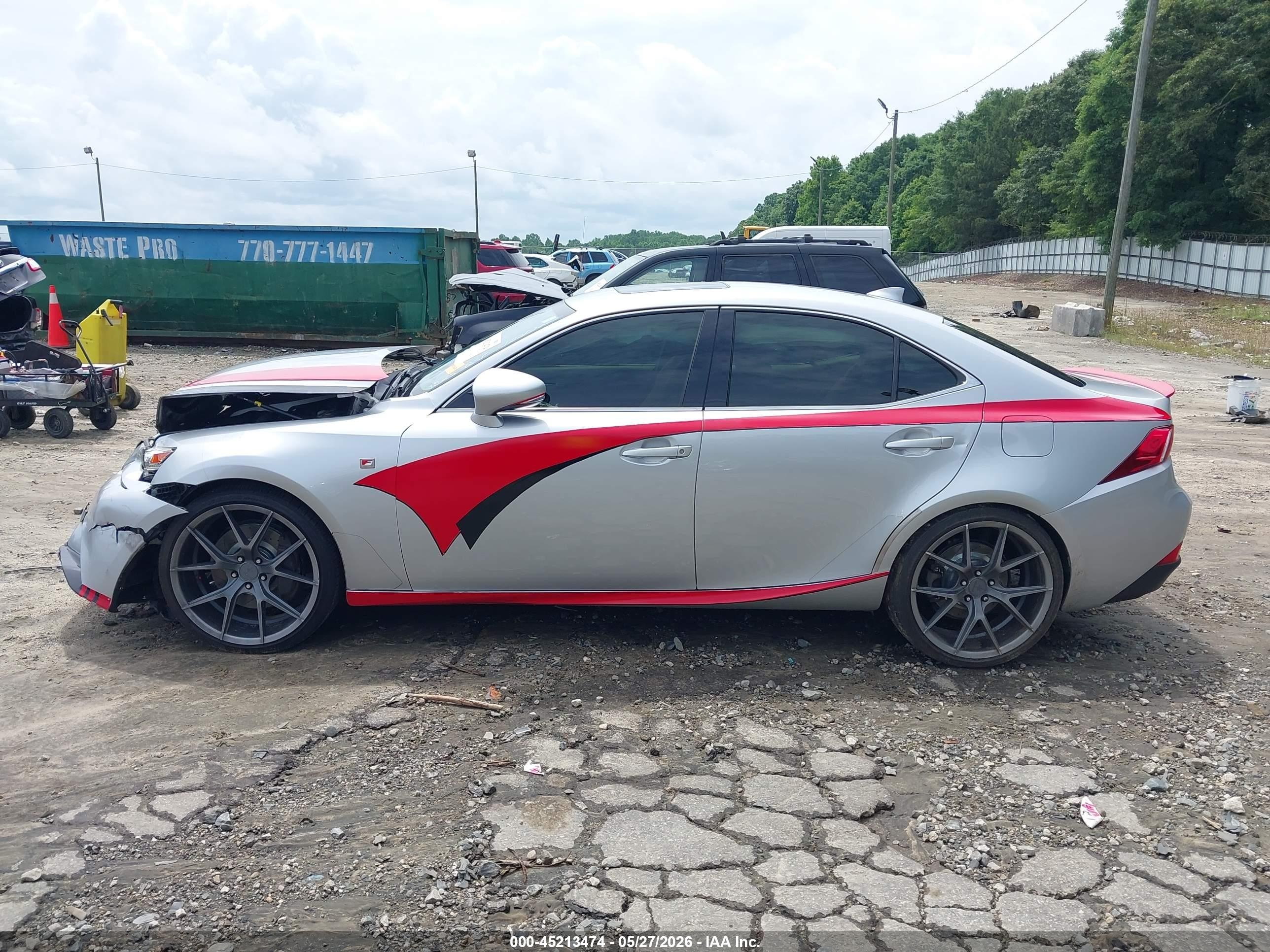 2014 Lexus Is 350   Silver vin: JTHBE1D27E5011825