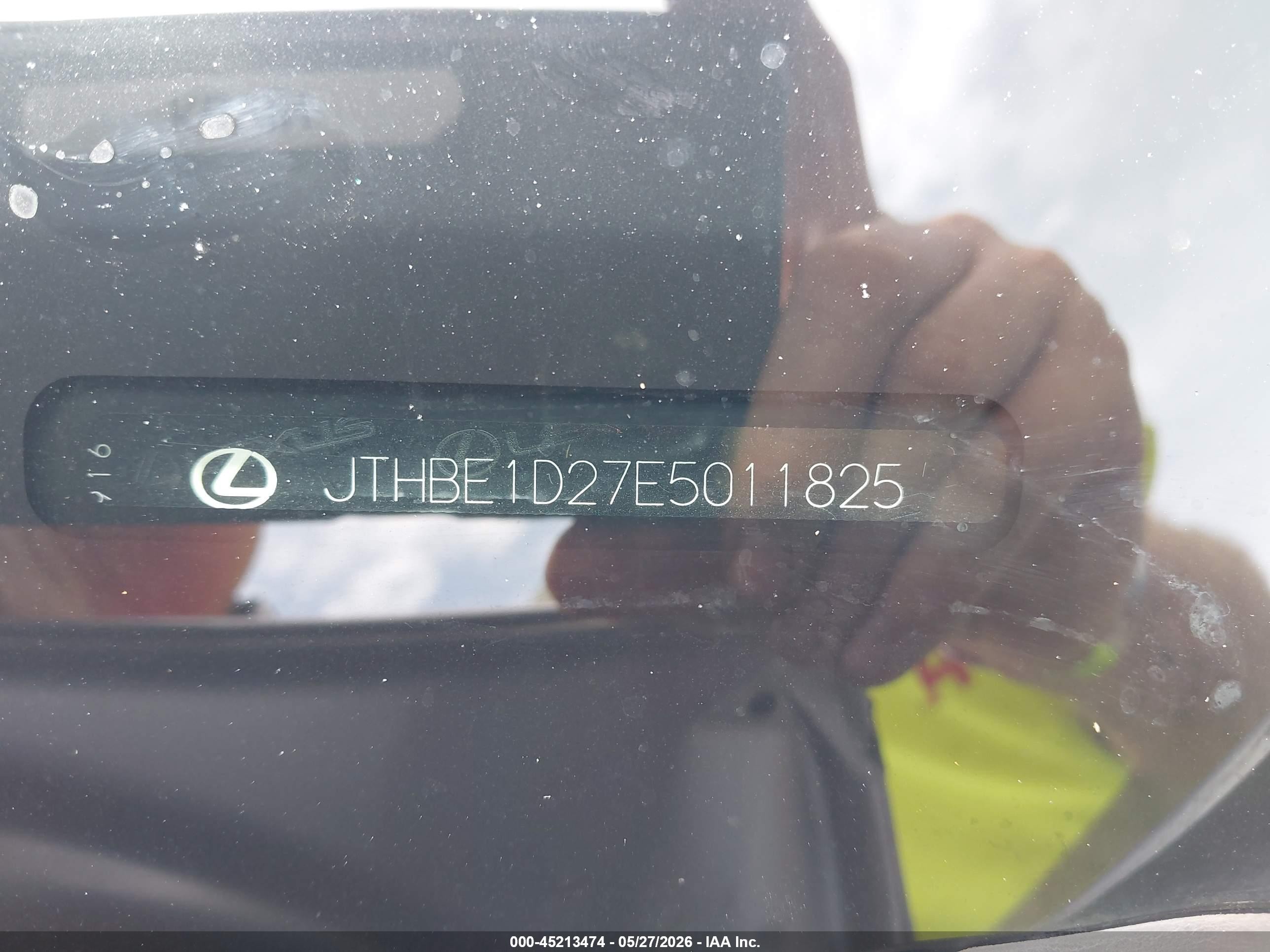 2014 Lexus Is 350   Silver vin: JTHBE1D27E5011825