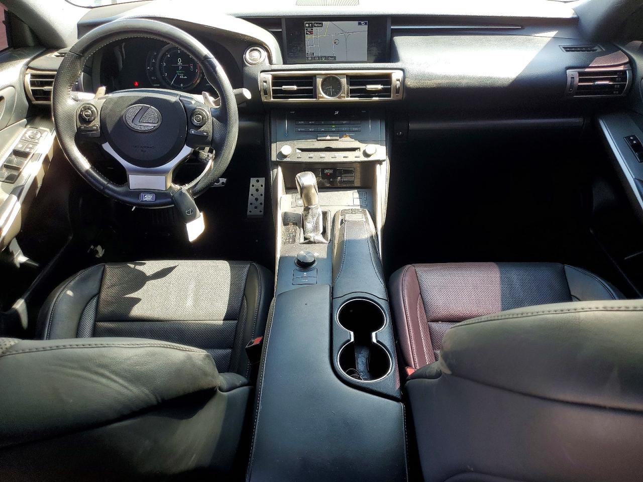 2015 Lexus Is 350 White vin: JTHBE1D27F5019070