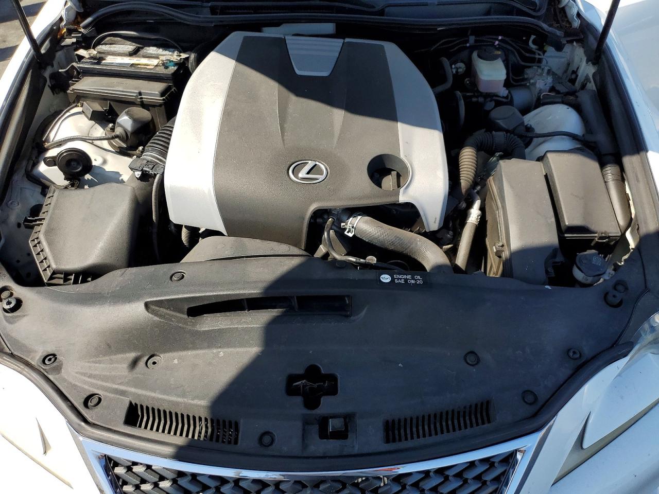 2015 Lexus Is 350 White vin: JTHBE1D27F5019070