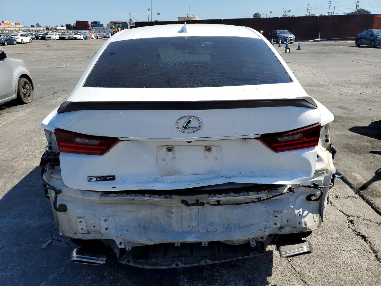 2015 Lexus Is 350 White vin: JTHBE1D27F5019070
