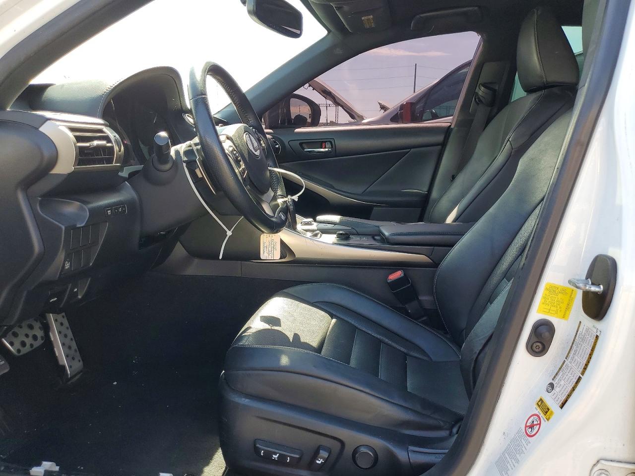 2015 Lexus Is 350 White vin: JTHBE1D27F5019070